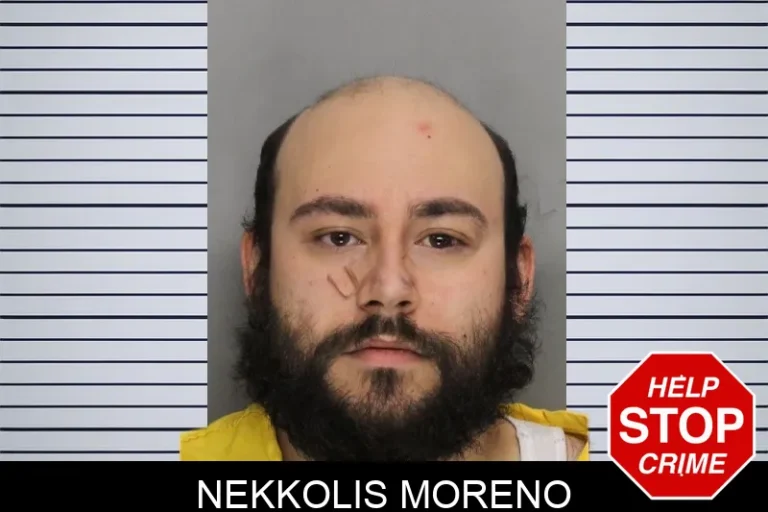 Nekkolis Moreno mugshot – Cobb County , Georgia Nekkolis Moreno