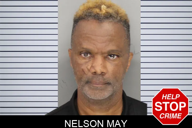 Nelson May mugshot