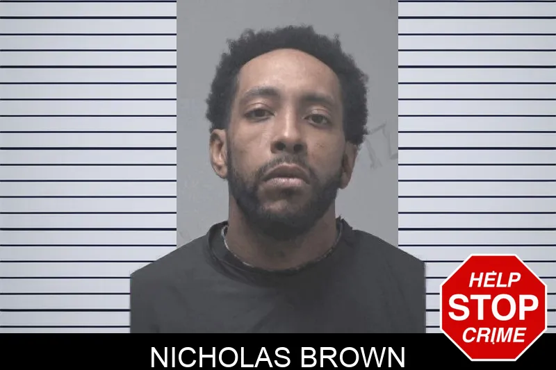Nicholas Brown mugshot