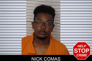 Nick Comas mugshot