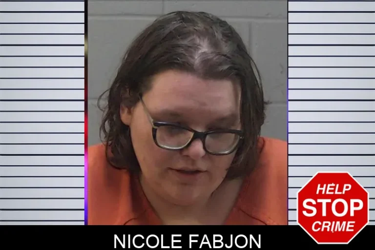 Nicole Fabjon mugshot – Madison County , Georgia Nicole Fabjon