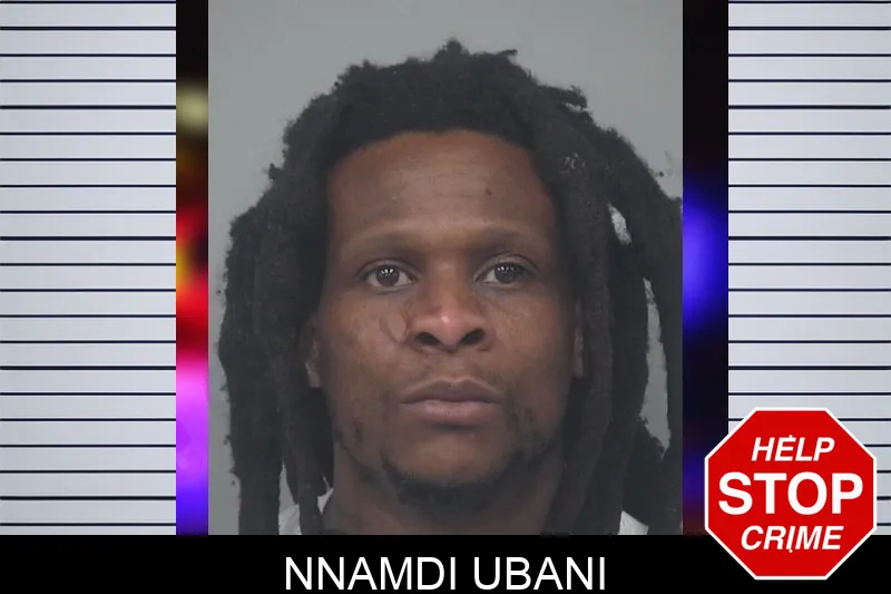 Nnamdi Ubani mugshot