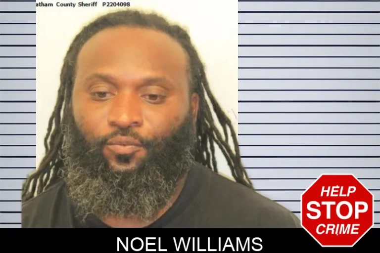Noel Williams mugshot – Chatham County , Georgia Noel Williams