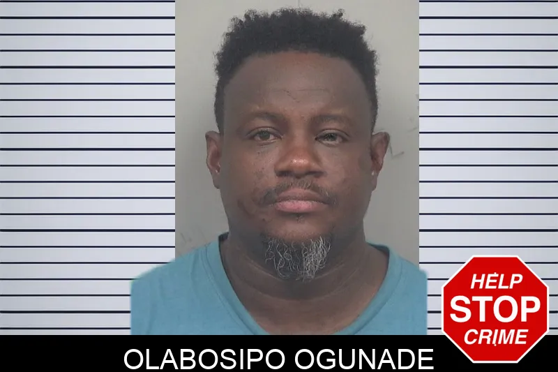 Olabosipo Ogunade mugshot