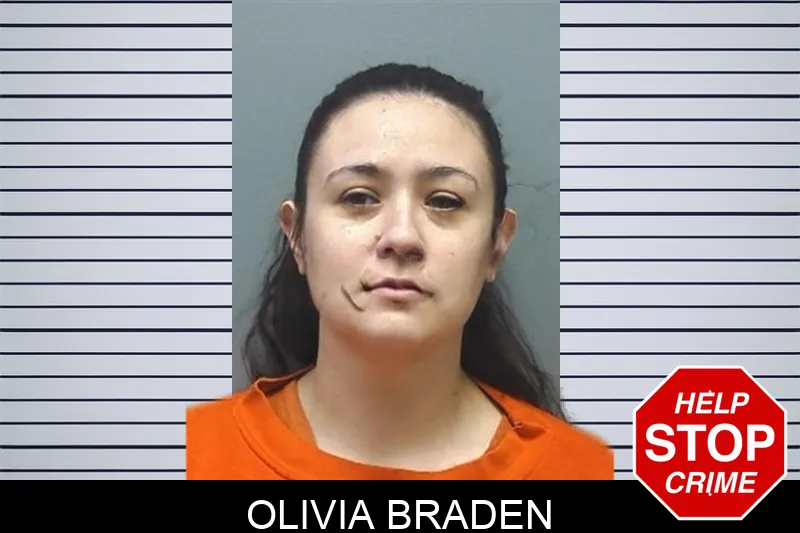 Olivia Braden mugshot