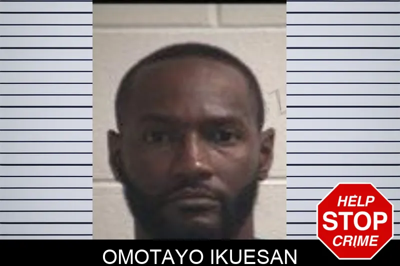 Omotayo Ikuesan mugshot