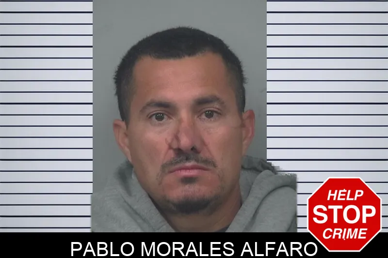 Pablo Morales Alfaro mugshot