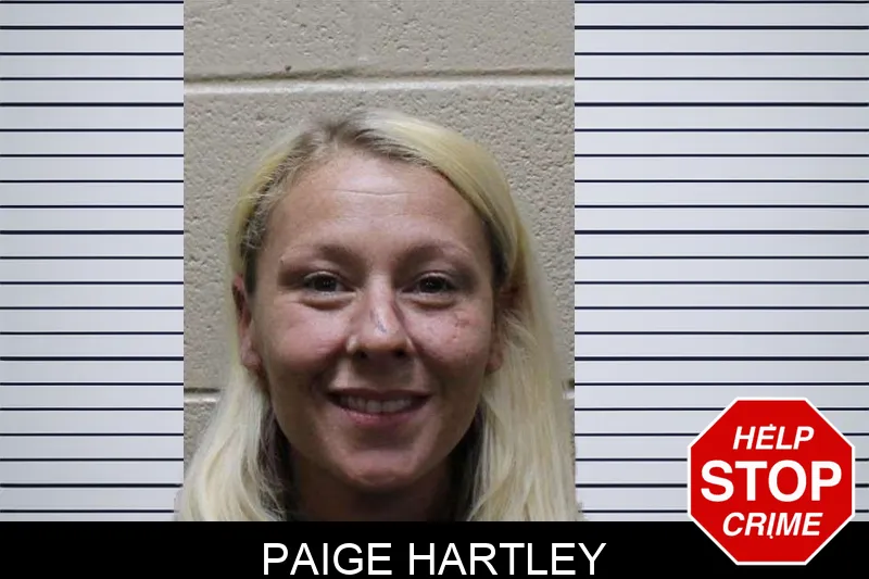 Paige Hartley Mugshots