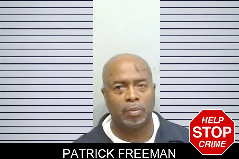 Patrick Freeman mugshot