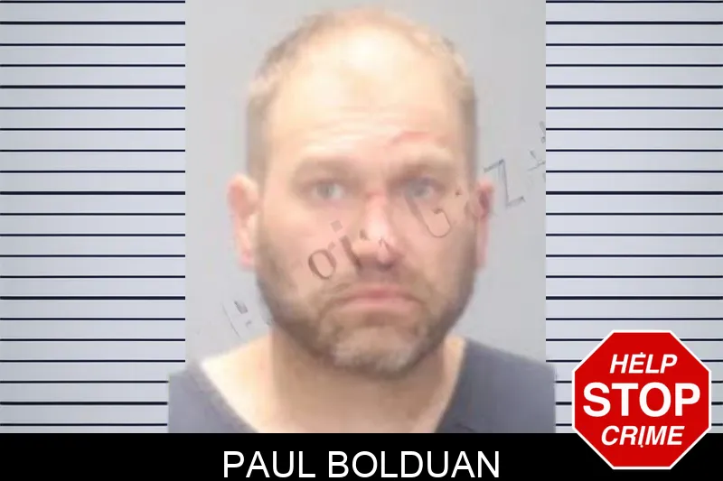 Paul Bolduan mugshot