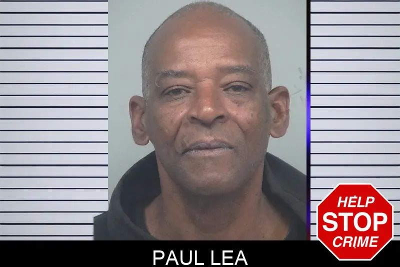 Paul Lea Mugshots
