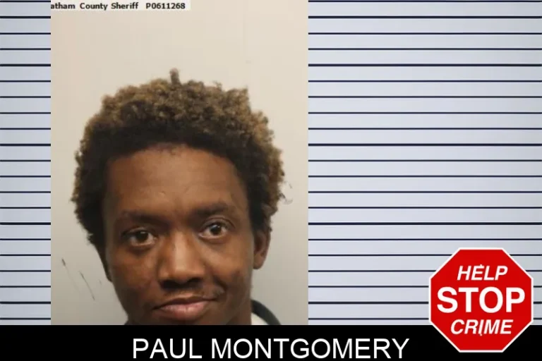 Paul Montgomery mugshot – Chatham County , Georgia Paul Montgomery
