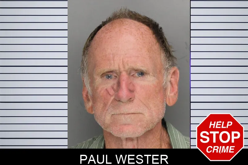 Paul Wester mugshot