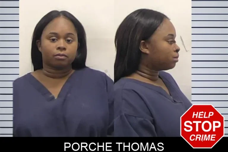 Porche Thomas mugshot – Clarke County , Georgia Porche Thomas