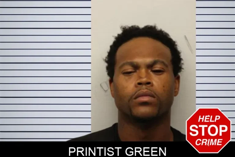 Printist Green mugshot – Chatham County , Georgia Printist Green