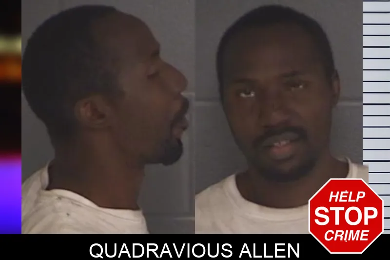 Quadravious Allen mugshot