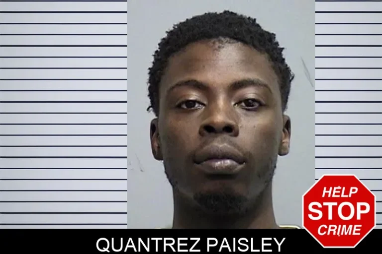 Quantrez Paisley mugshot – Effingham County , Georgia Quantrez Paisley