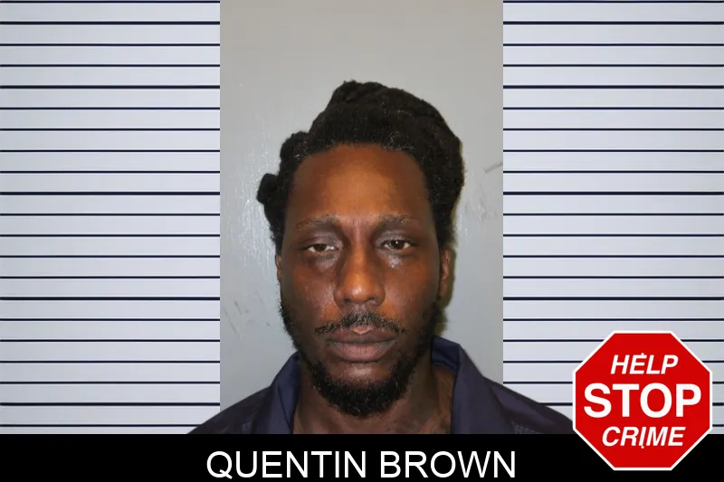 Quentin Brown mugshot
