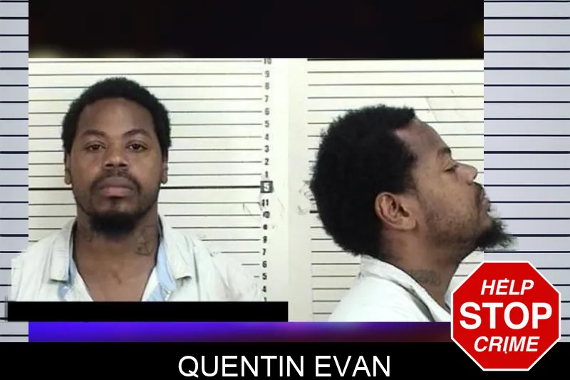 Quentin Evan Mugshots