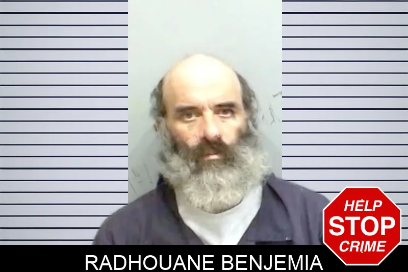 Radhouane Benjemia mugshot