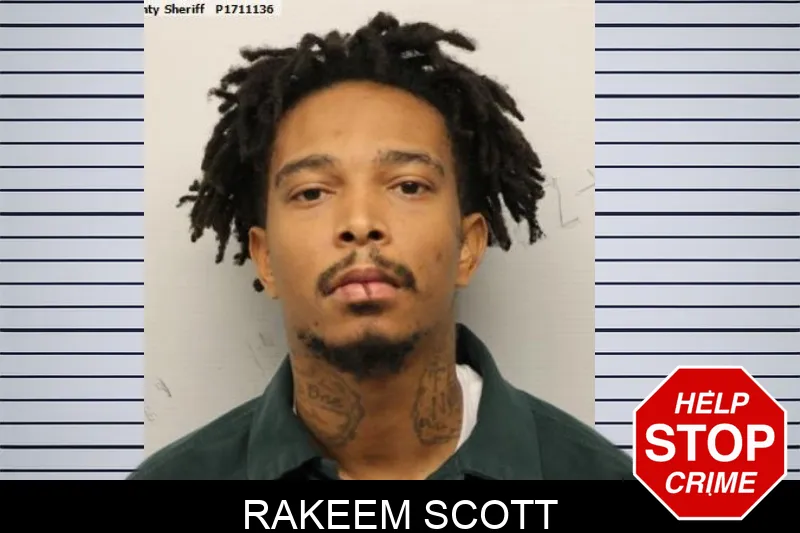 Rakeem Scott mugshot