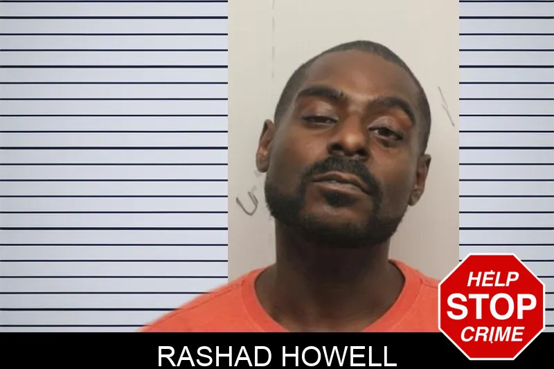 Rashad Howell mugshot