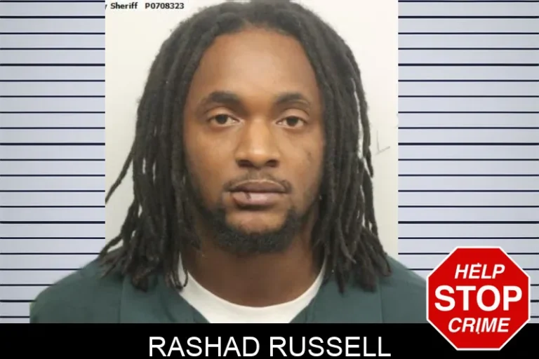 Rashad Russell mugshot – Chatham County , Georgia Rashad Russell