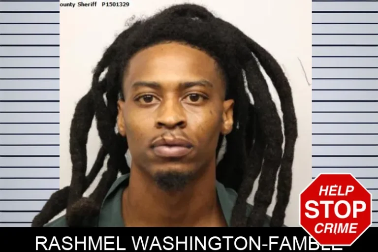 Rashmel Washington-Famble mugshot – Chatham County , Georgia Rashmel Washington-Famble