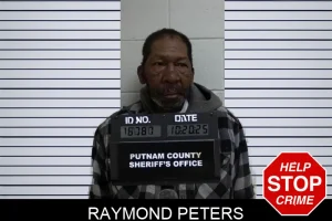 Raymond Peters mugshot