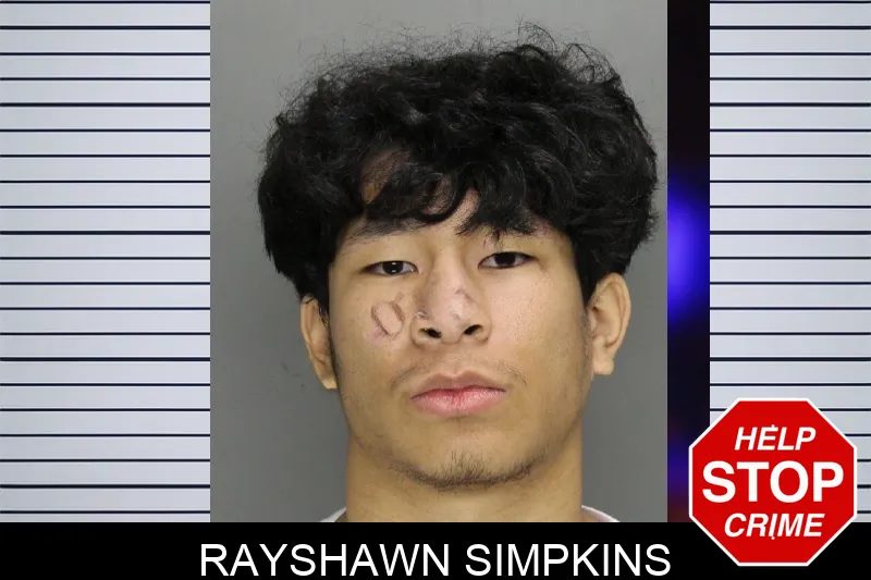 Rayshawn Simpkins mugshot