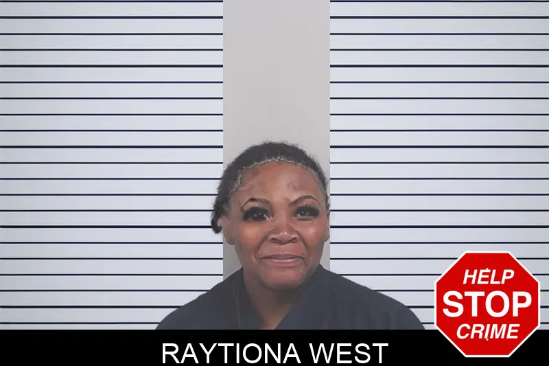Raytiona West mugshot