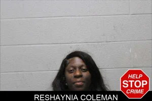 Reshaynia Coleman mugshot
