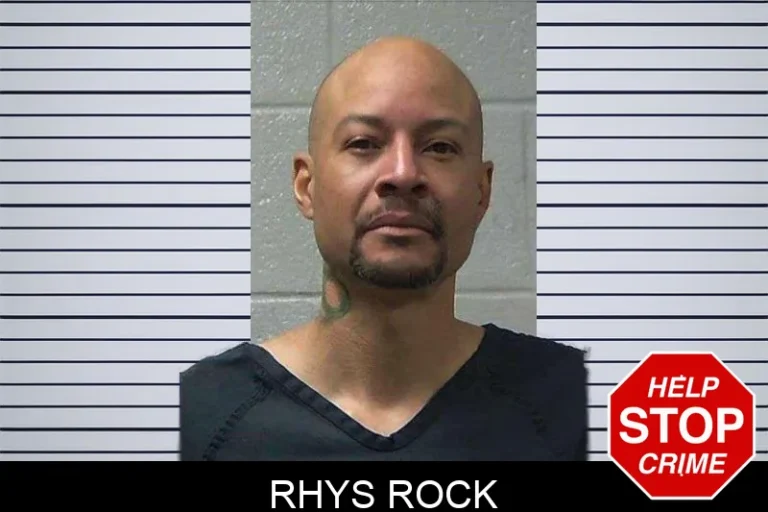 Rhys Rock mugshot – Gilmer County , Georgia Rhys Rock