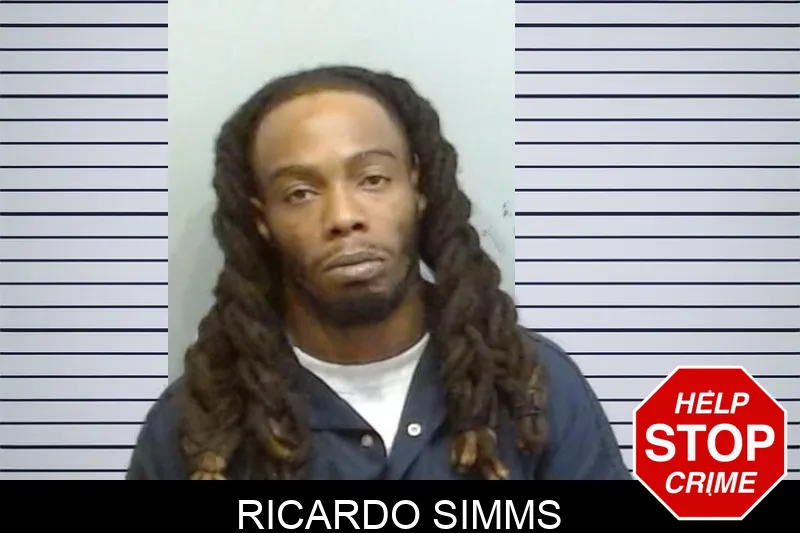 Ricardo Simms mugshot