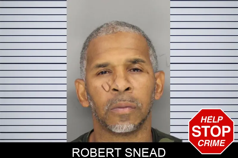 Robert Snead mugshot