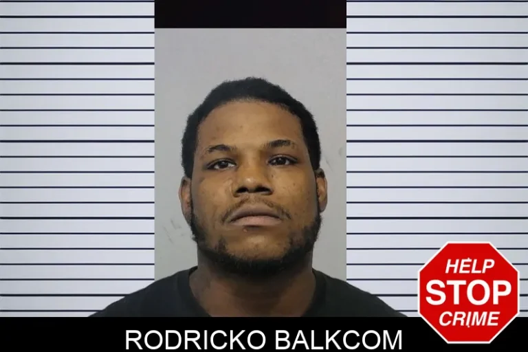 Rodricko Balkcom mugshot β Bibb County , Georgia Rodricko Balkcom