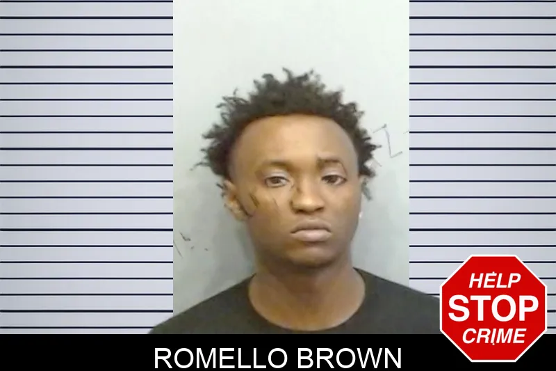 Romello Brown mugshot