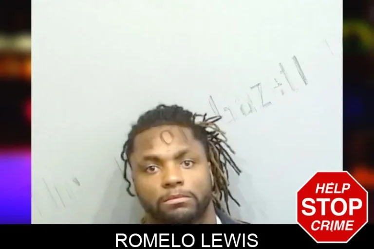 Romelo Lewis mugshot – Fulton County , Georgia Romelo Lewis