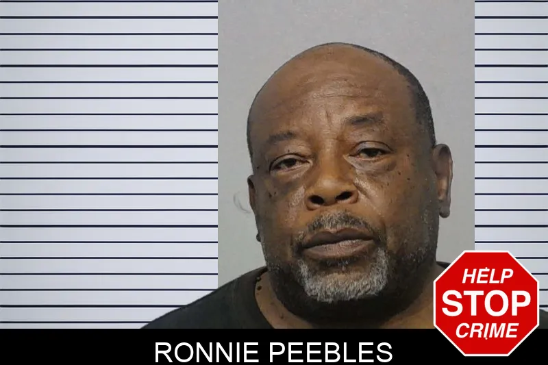 Ronnie Peebles mugshot