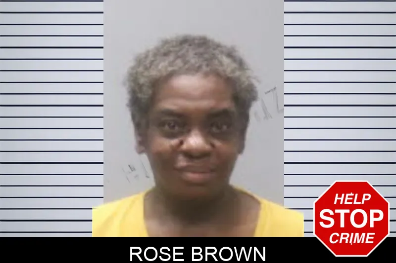 Rose Brown mugshot