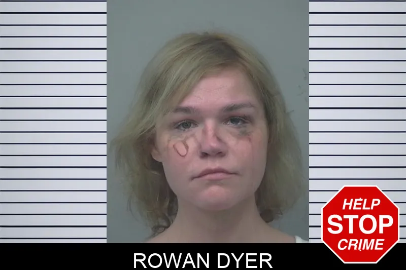 Rowan Dyer mugshot