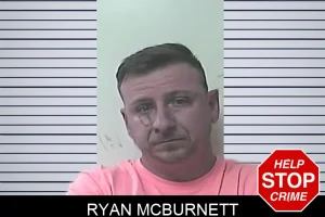 Ryan McBurnett mugshot
