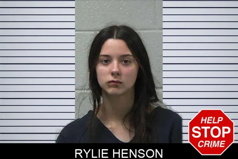 Rylie Henson mugshot – Gilmer County , Georgia Rylie Henson