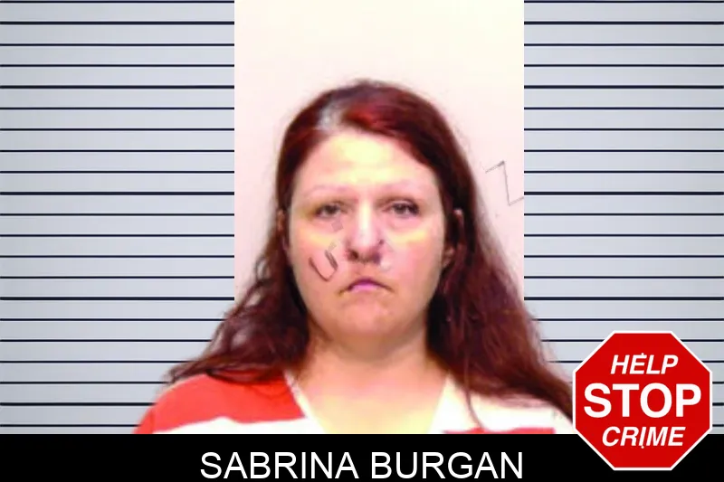 Sabrina Burgan Mugshots