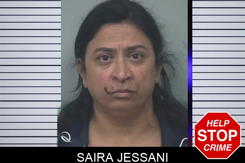 Saira Jessani mugshot