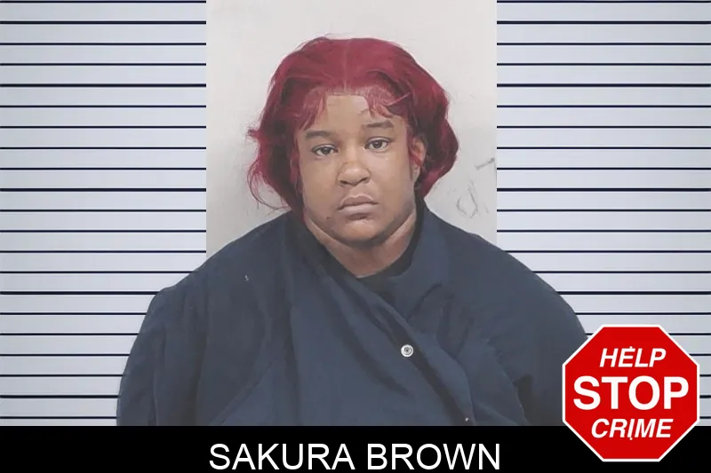 Sakura Brown mugshot – Lowndes County , Georgia Sakura Brown mugshot
