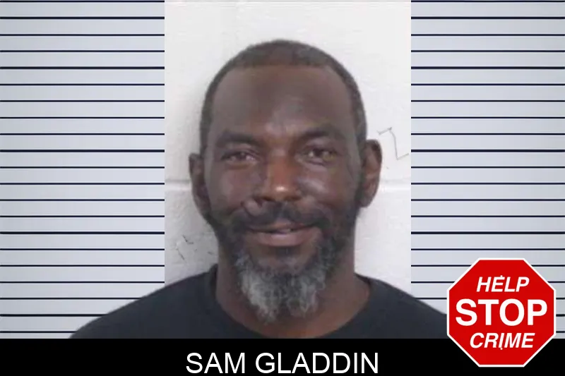 Sam Gladdin Mugshots