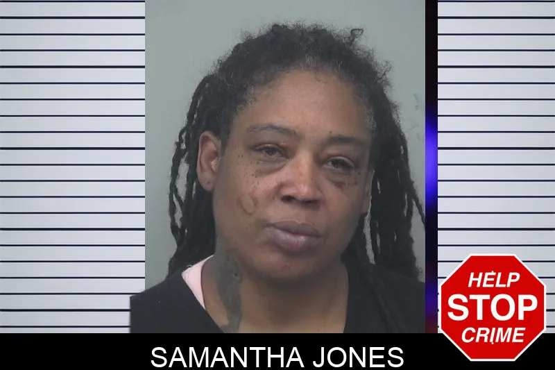 Samantha Jones mugshot