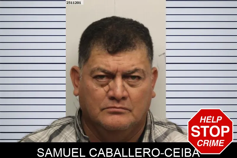 Samuel Caballero-Ceiba mugshot
