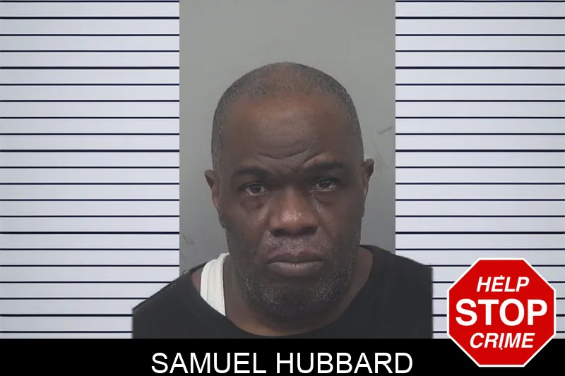 Samuel Hubbard mugshot